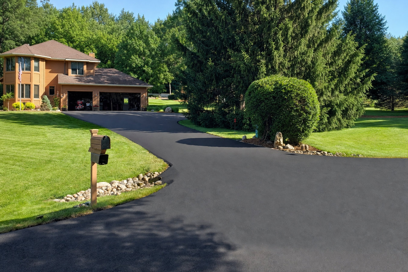 Driveway paving